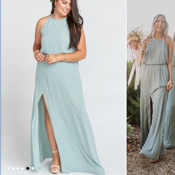 Show Me Your Mumu Heather Halter Dress - Picture 6 of 7